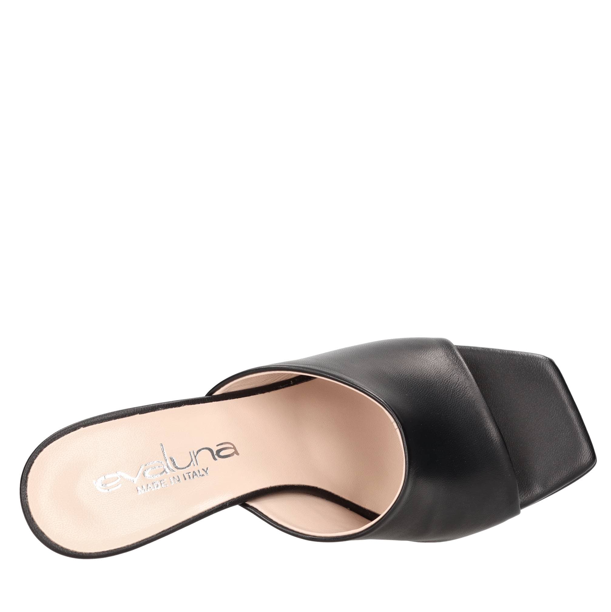 Evaluna Sandali Nero da donna in Pantofole Drestige - Casamassima, commercioVirtuoso.it