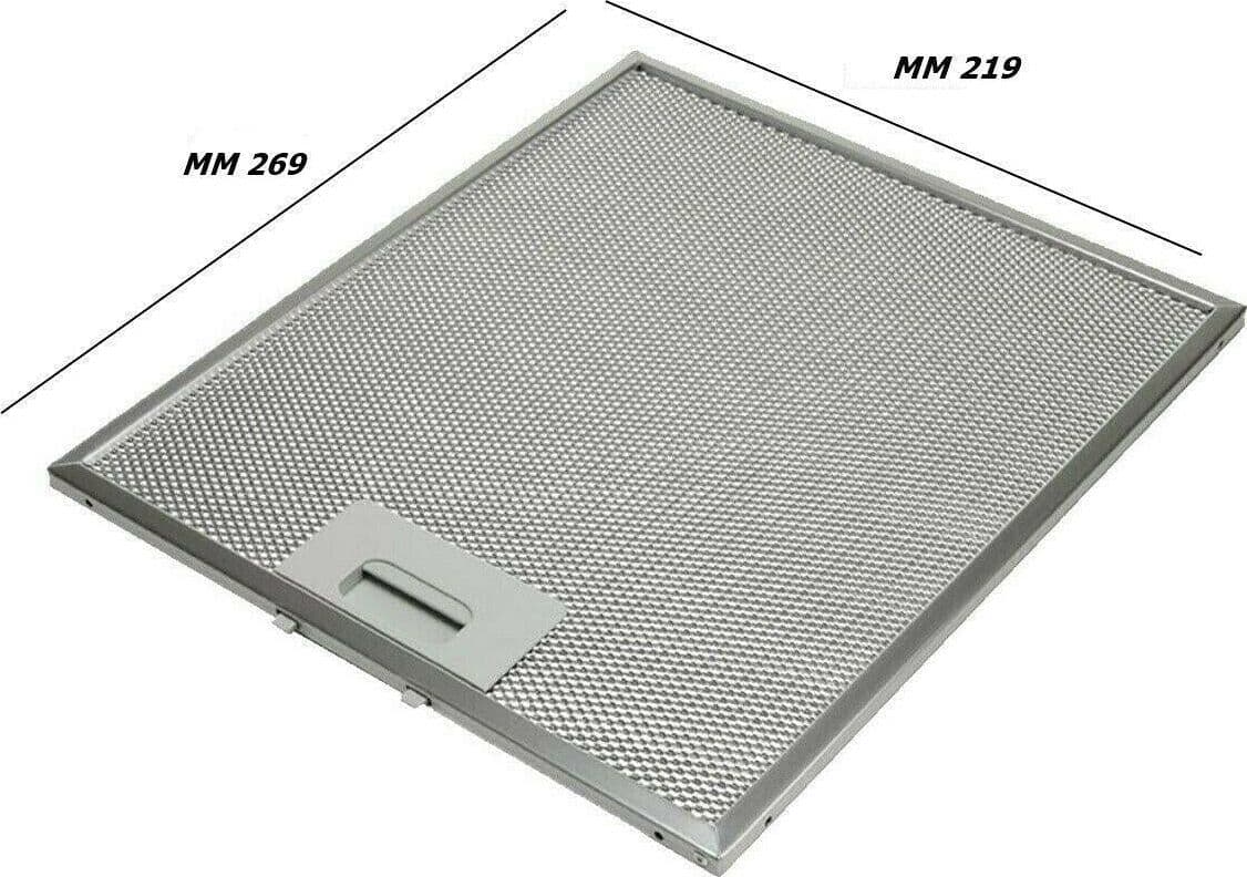 ELICA / WHIRLPOOL 481248048083 1 FILTRO CAPPA METALLICO 269x219x9 mm F 241 in prodotto EuroStore07 - Alatri, commercioVirtuoso.it