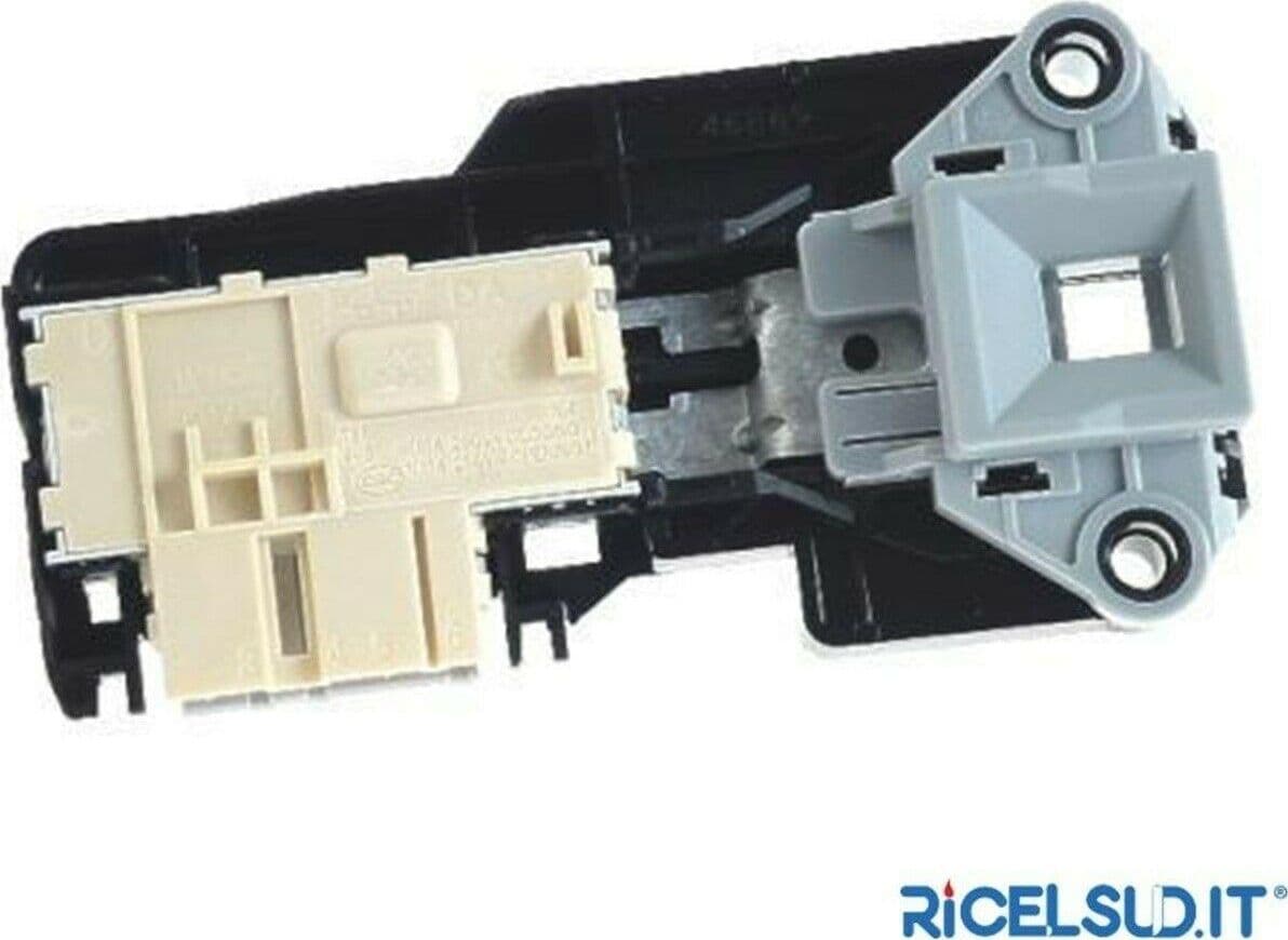 ELETTROSERRATURA BLOCCAPORTA LAVATRICE REX ELECTROLUX AEG OM 8070202018 BP 18 in prodotto EuroStore07 - Alatri, commercioVirtuoso.it
