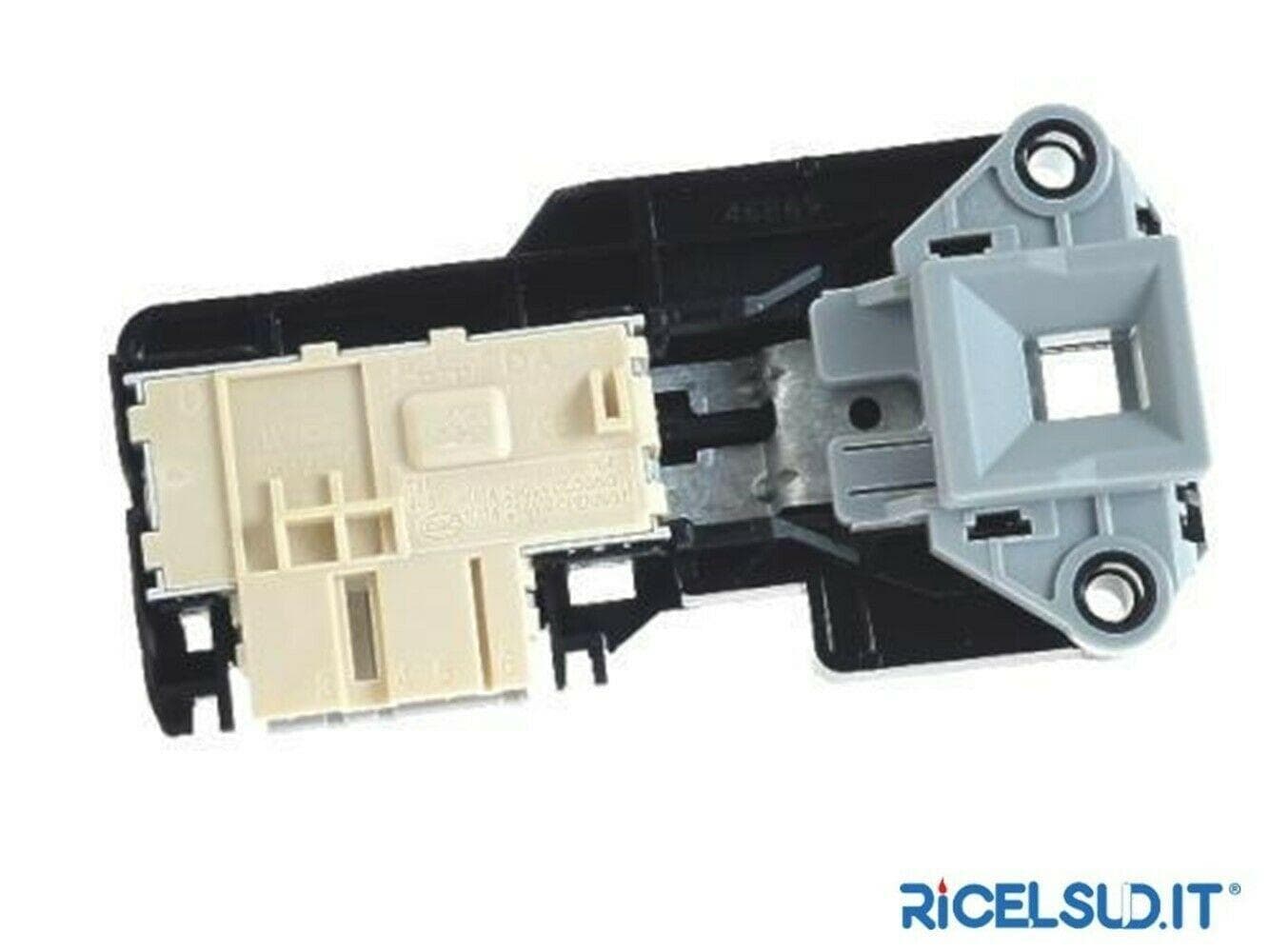 ELETTROSERRATURA BLOCCAPORTA LAVATRICE REX ELECTROLUX AEG OM 8070202018 BP 18 in prodotto EuroStore07 - Alatri, commercioVirtuoso.it