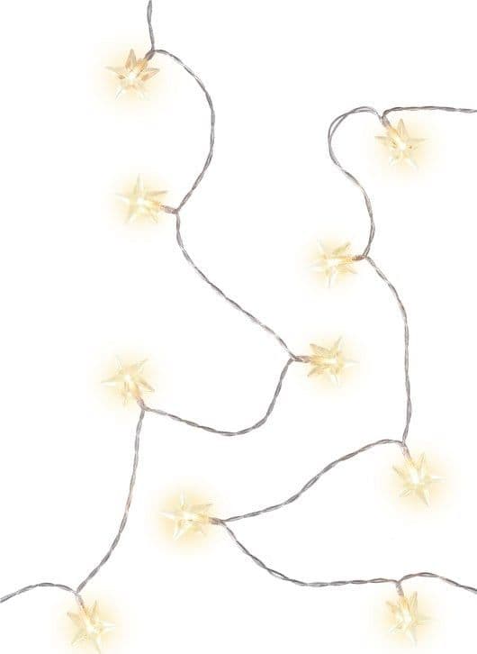 80 Luci LED a Stella IP44 Bianco Caldo a Batteria con Timer in Catene luminose Scontolo.net - Potenza, commercioVirtuoso.it