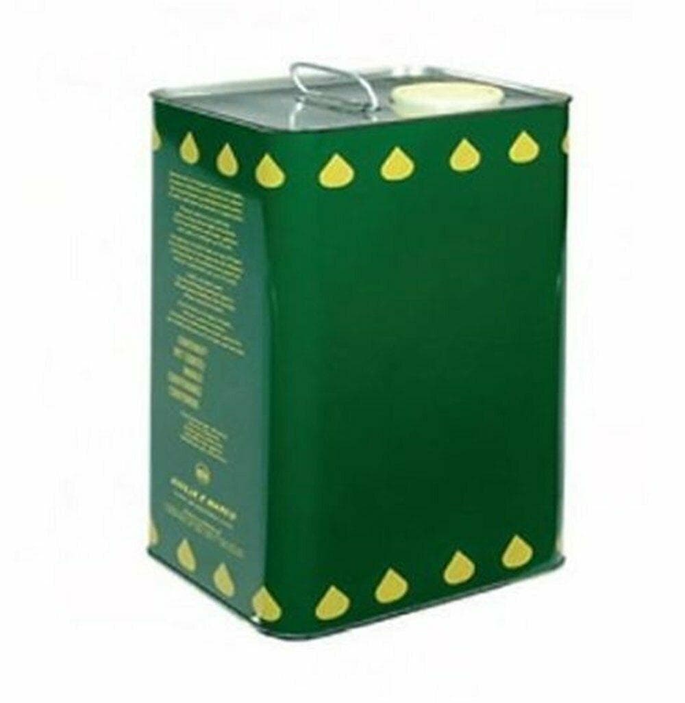 Lattina Latta Fusto In Latta Da 5 Lt Per Olio + Tappo Per Alimenti Fe 269001 in prodotto EuroStore07 - Alatri, commercioVirtuoso.it