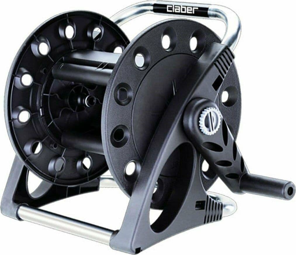 CLABER 8887 AQUAPONY AVVOLGITUBO MAX 20 MT DA 1/2 POLLICE ANCHE DA MURO in prodotto EuroStore07 - Alatri, commercioVirtuoso.it