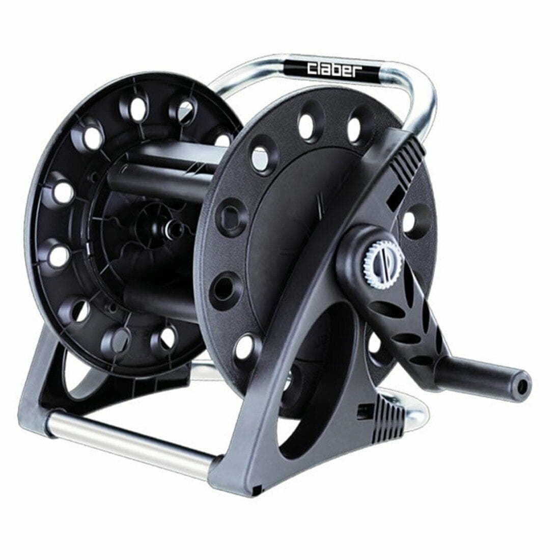 CLABER 8887 AQUAPONY AVVOLGITUBO MAX 20 MT DA 1/2 POLLICE ANCHE DA MURO in prodotto EuroStore07 - Alatri, commercioVirtuoso.it