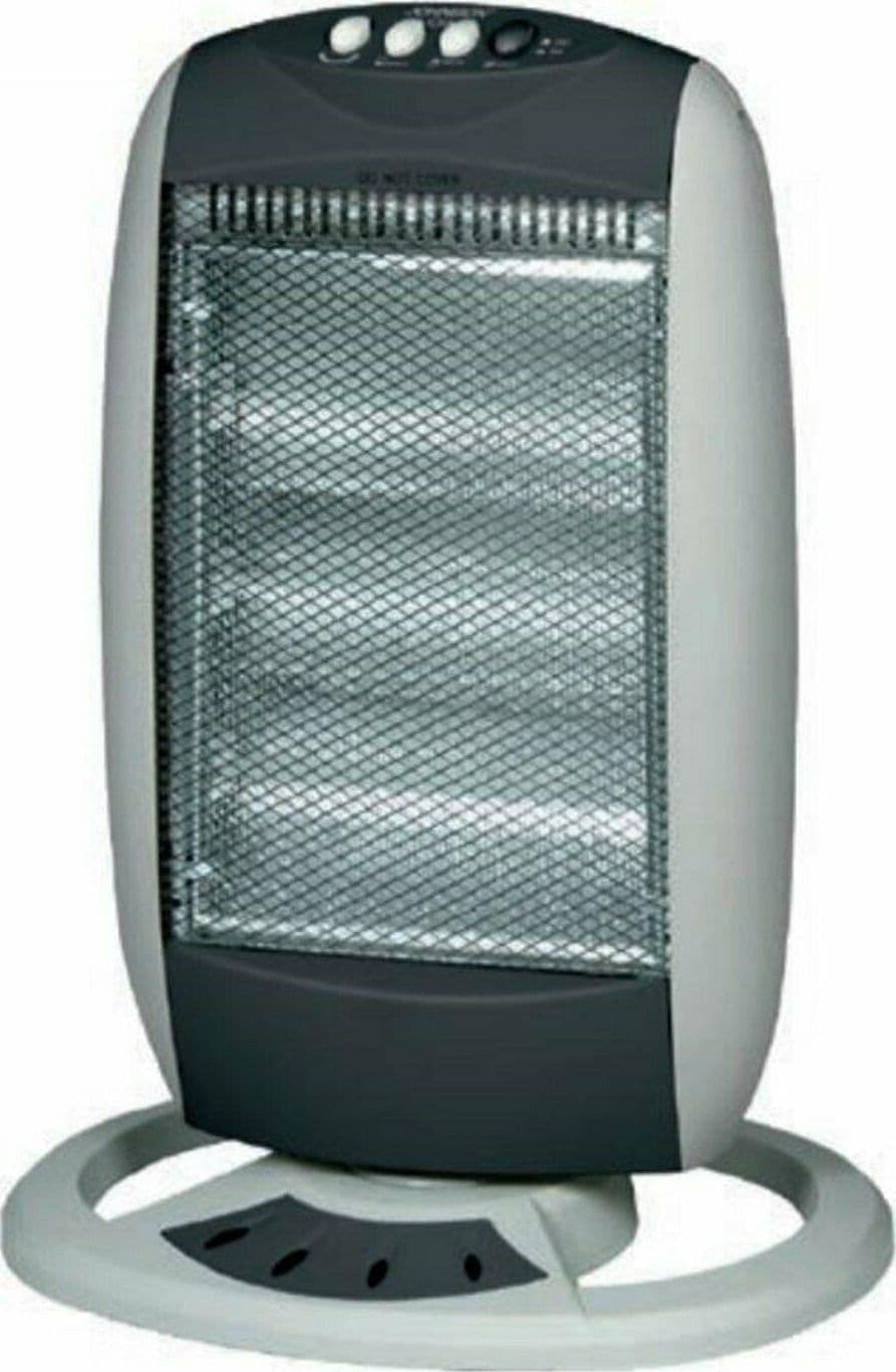 STUFA ELETTRICA ASCILLANTE ALOGENA 3 POTENZE 400 - 800 - 1200 W CON SICUREZZA in prodotto EuroStore07 - Alatri, commercioVirtuoso.it