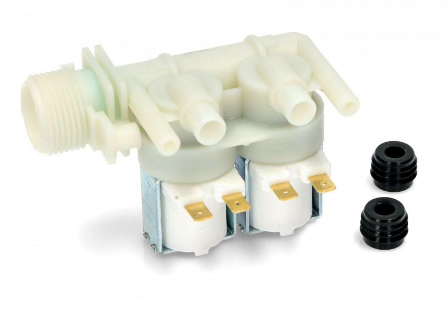 ELETTROVALVOLA LAVATRICE ARISTON INDESIT CARICO ACQUA 2 VI C00066518 EL 28 in prodotto EuroStore07 - Alatri, commercioVirtuoso.it