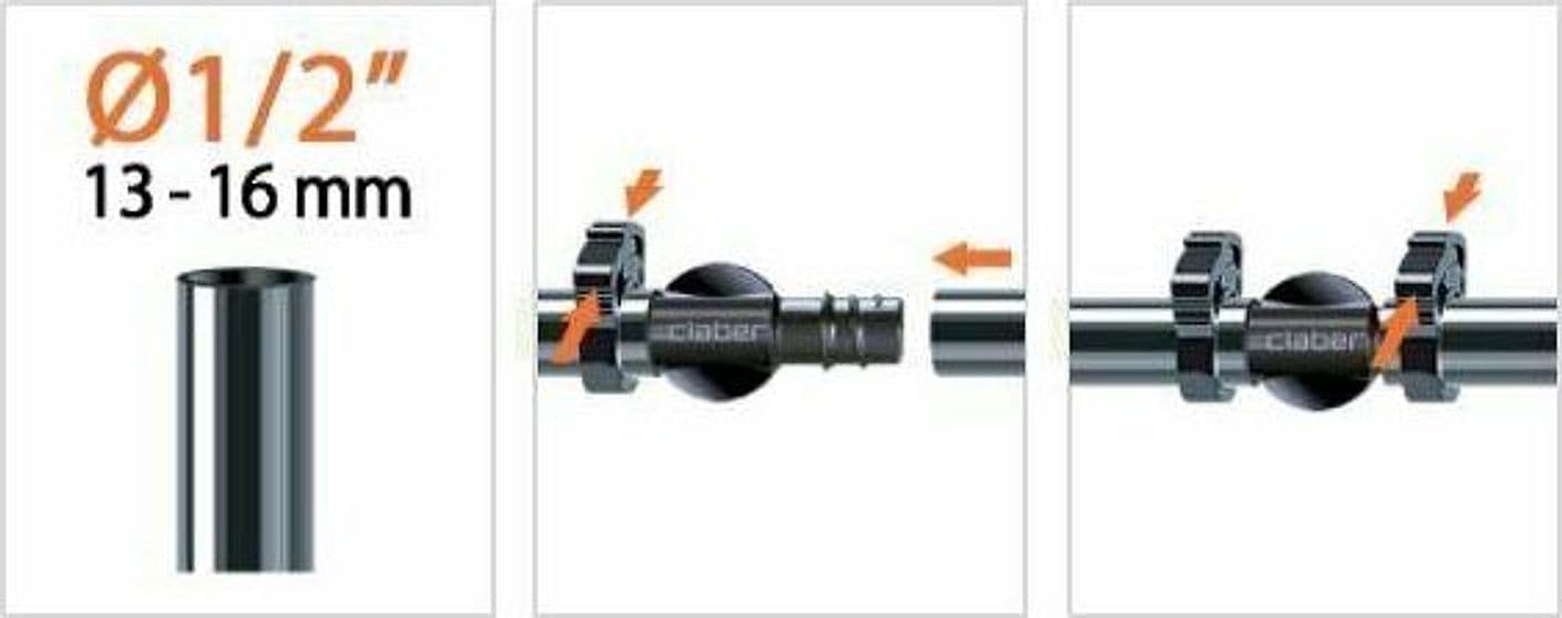 CLABER 91096 - pz.10 - ANELLO STRINGITUBO PER TUBO 1/2' GIARDINO IRRIGAZIONE in prodotto EuroStore07 - Alatri, commercioVirtuoso.it