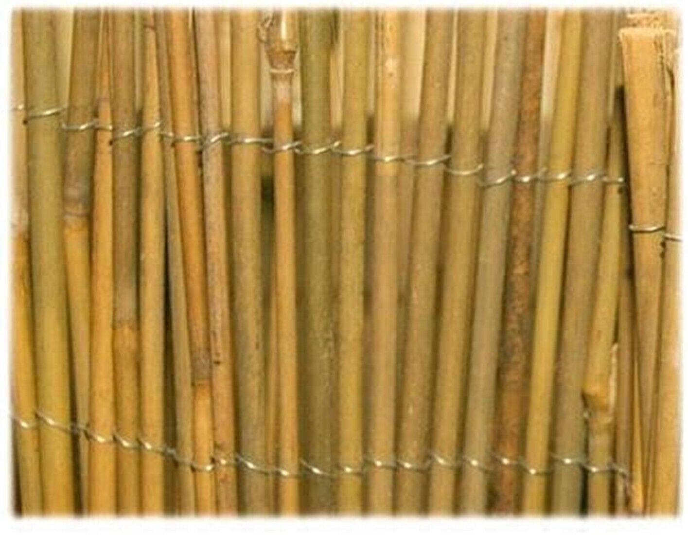 ARELLA IN BAMBU MT 2 X 3 LEGATA FILO FERRO CANNA CANNUCCIATA PULITA FER 317603 in prodotto EuroStore07 - Alatri, commercioVirtuoso.it