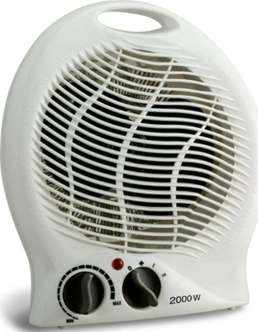 CALDOBAGNO TERMOVENTILATORE STUFA ELETTRICA VENTILATA CON TERMOSTATO in prodotto EuroStore07 - Alatri, commercioVirtuoso.it