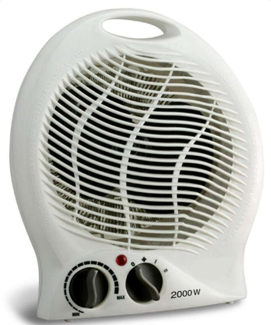 CALDOBAGNO TERMOVENTILATORE STUFA ELETTRICA VENTILATA CON TERMOSTATO in prodotto EuroStore07 - Alatri, commercioVirtuoso.it