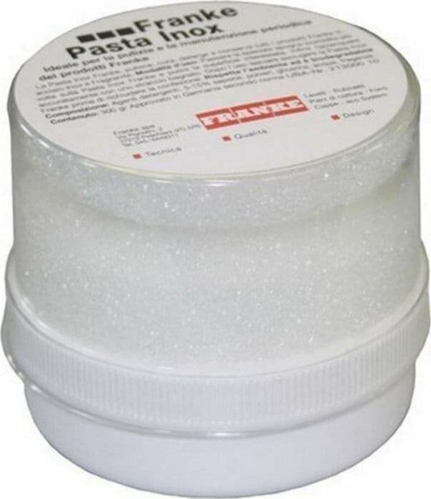 Pasta franke per la pulizia di acciaio inox lavelli cappe cucine a gas 300g in prodotto EuroStore07 - Alatri, commercioVirtuoso.it