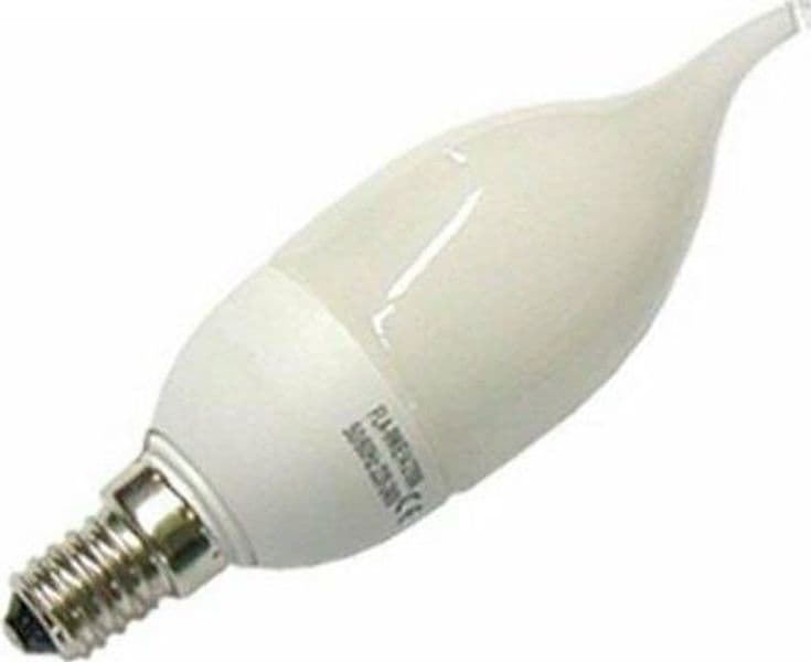 1 LAMPADINA BASSO CONSUMO E 14 DA 7 W RESA 35 W LUCA CALDA COLPO DI VENTO in prodotto EuroStore07 - Alatri, commercioVirtuoso.it