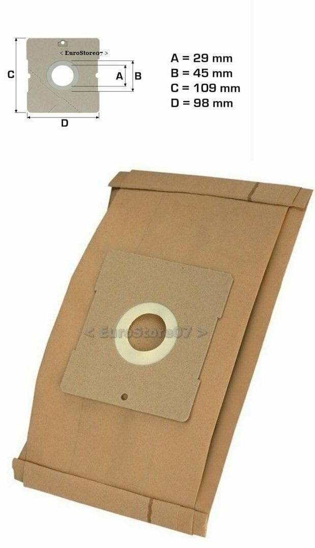 8 SACCHETTI ASPIRAPOLVERE BOMANN CB 925-926 940-941-942-948-949 957 CB980 DA 40 in prodotto EuroStore07 - Alatri, commercioVirtuoso.it