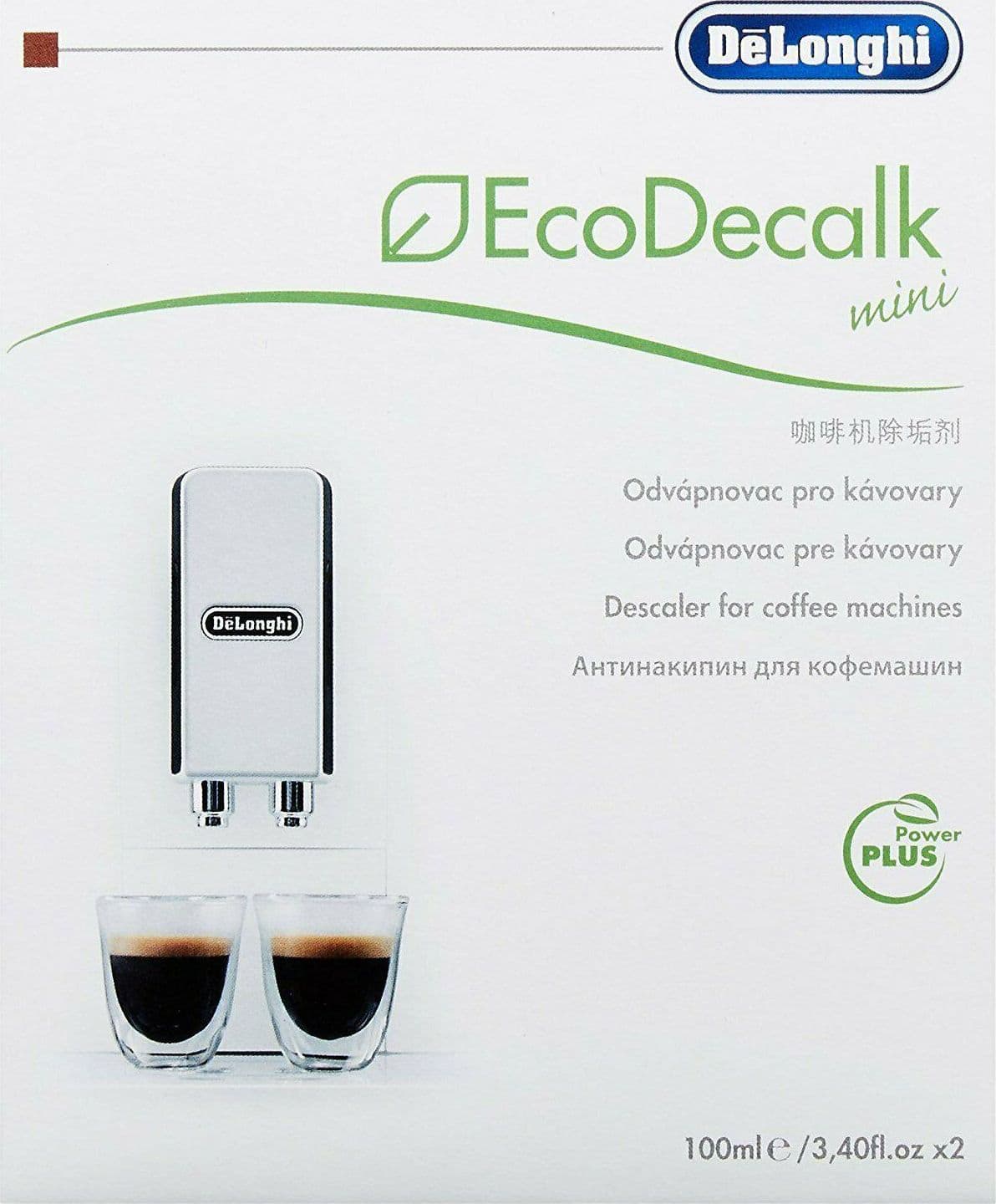 ECODECALK DE LONGHI DECALCIFICANTE ANTICALCARE MACCHINE CAFFE NATURALE 2 DOSI in prodotto EuroStore07 - Alatri, commercioVirtuoso.it