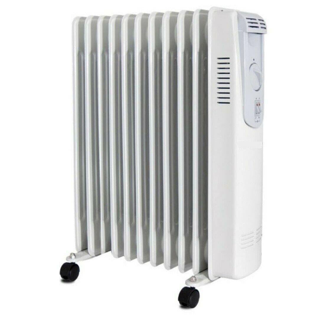 RADIATORE TERMOSIFONE A OLIO 9 ELEMENTI 2000 W + TERMOSTATO SYNTESY FER 2011 in prodotto EuroStore07 - Alatri, commercioVirtuoso.it