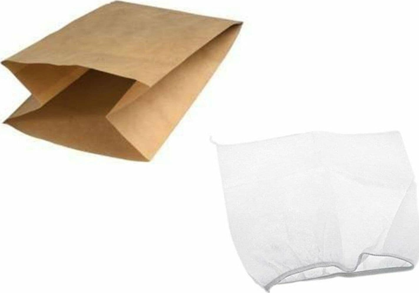 8 SACCHETTI + 1 FILTRO STOFFA X MOTORE BIDONE ASPIRATUTTO UNIVERSALI AL 10 in prodotto EuroStore07 - Alatri, commercioVirtuoso.it