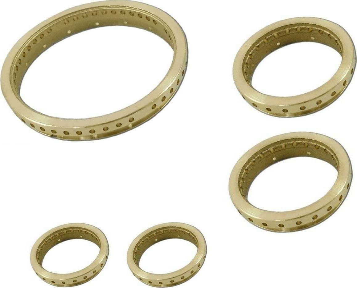 5 SPARTIFIAMMA SAMET NARDI FOSTER ANELLO OTTONE CUCINA GAS 2 MEDI + 2 PIC S 4716 in prodotto EuroStore07 - Alatri, commercioVirtuoso.it