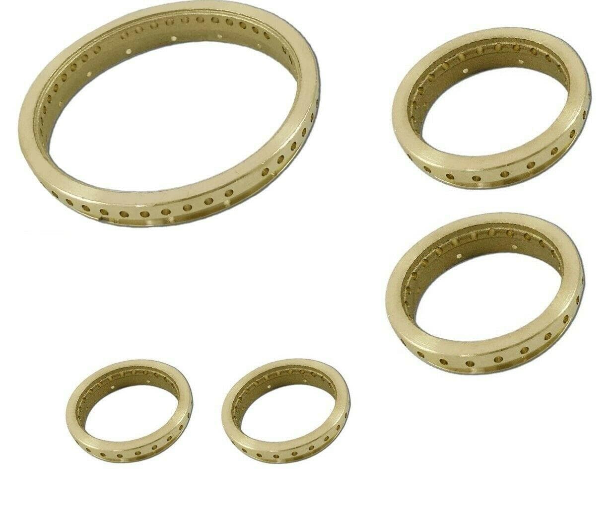 5 SPARTIFIAMMA SAMET NARDI FOSTER ANELLO OTTONE CUCINA GAS 2 MEDI + 2 PIC S 4716 in prodotto EuroStore07 - Alatri, commercioVirtuoso.it