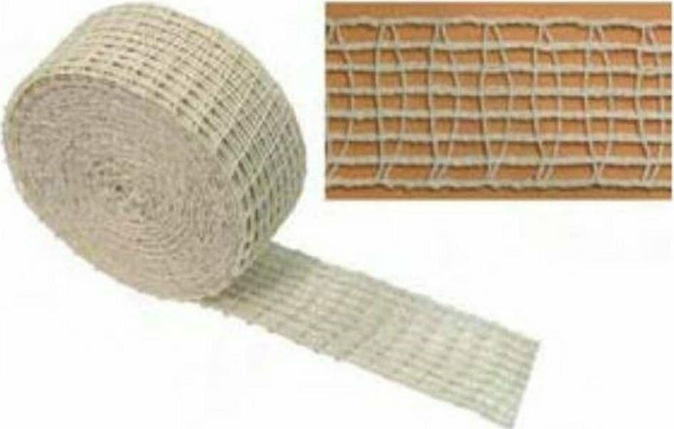 RETE ELASTICA NORMALE S INSACCATI 50 MT ø mm.85 MAGLI A 12 QUADRI FERR 120500 in prodotto EuroStore07 - Alatri, commercioVirtuoso.it