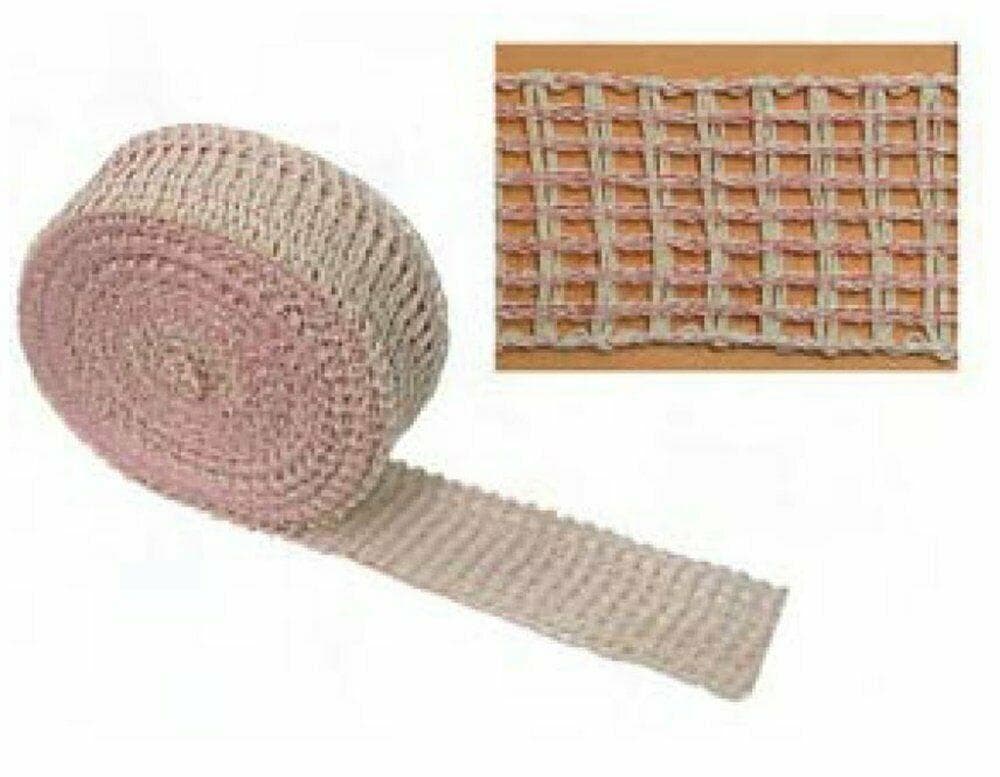 RETE ELASTICA PESANTE BIANCA ROSSA PER STAGIONATURA - ø mm.85 50 MT FER 120548 in prodotto EuroStore07 - Alatri, commercioVirtuoso.it