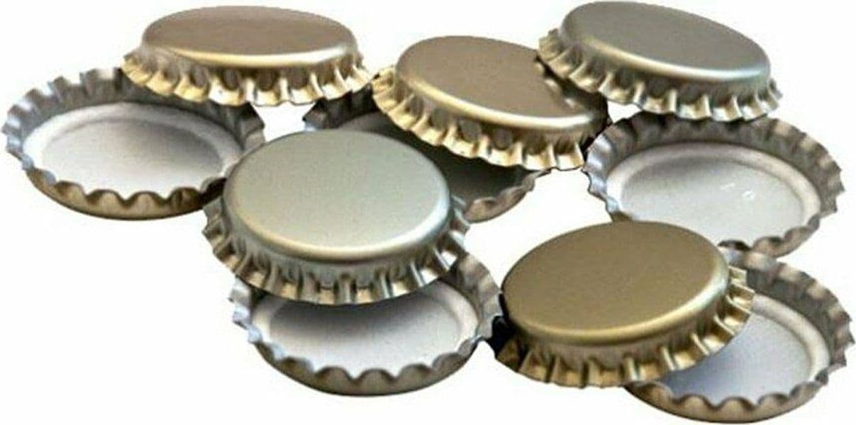 TAPPI A CORONA MM 29 CON GUARNIZIONE INTERNA 200 PZ **** GRANDI **** FERR 267915 in prodotto EuroStore07 - Alatri, commercioVirtuoso.it