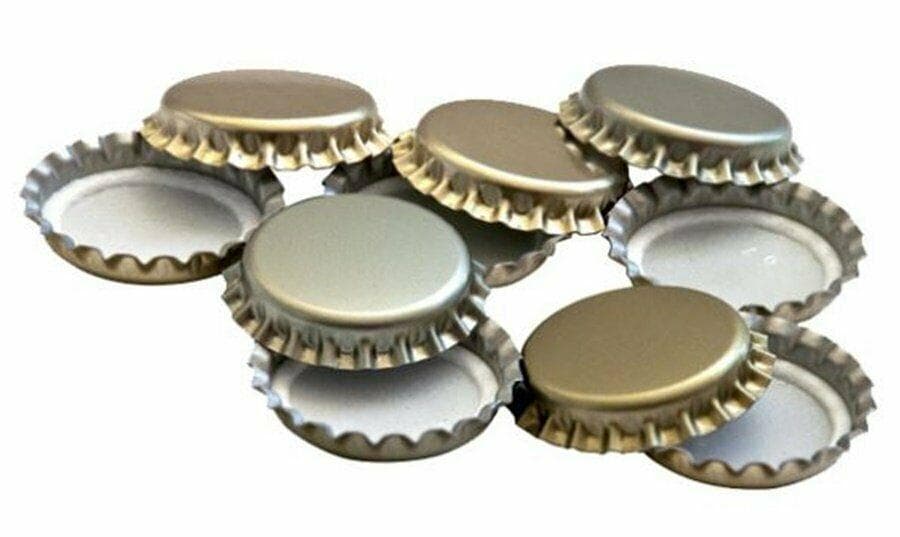 TAPPI A CORONA MM 29 CON GUARNIZIONE INTERNA 200 PZ **** GRANDI **** FERR 267915 in prodotto EuroStore07 - Alatri, commercioVirtuoso.it