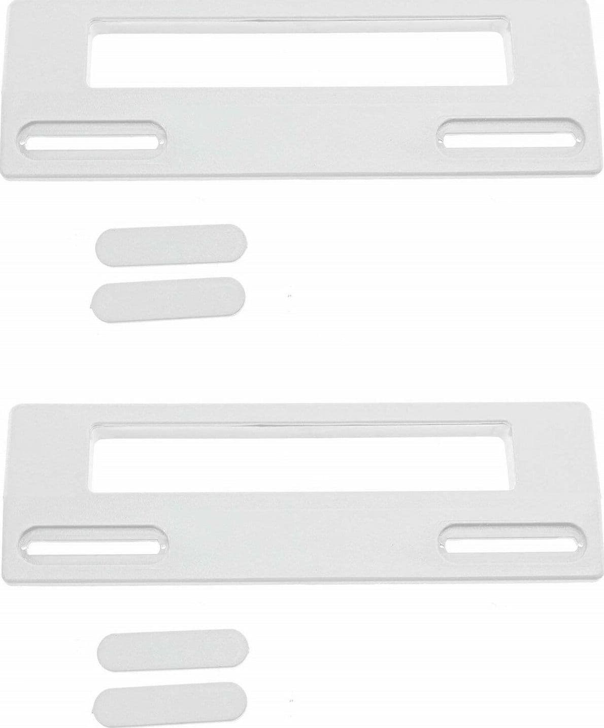 2 MANIGLIE FRIGORIFERO UNIVERSALE BIANCA INTERASSE FORI da113 A 166 ** MF 2 in prodotto EuroStore07 - Alatri, commercioVirtuoso.it
