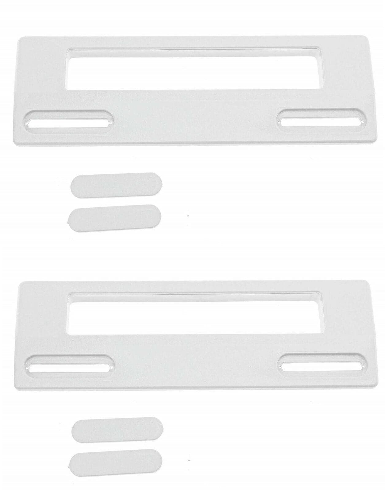 2 MANIGLIE FRIGORIFERO UNIVERSALE BIANCA INTERASSE FORI da113 A 166 ** MF 2 in prodotto EuroStore07 - Alatri, commercioVirtuoso.it