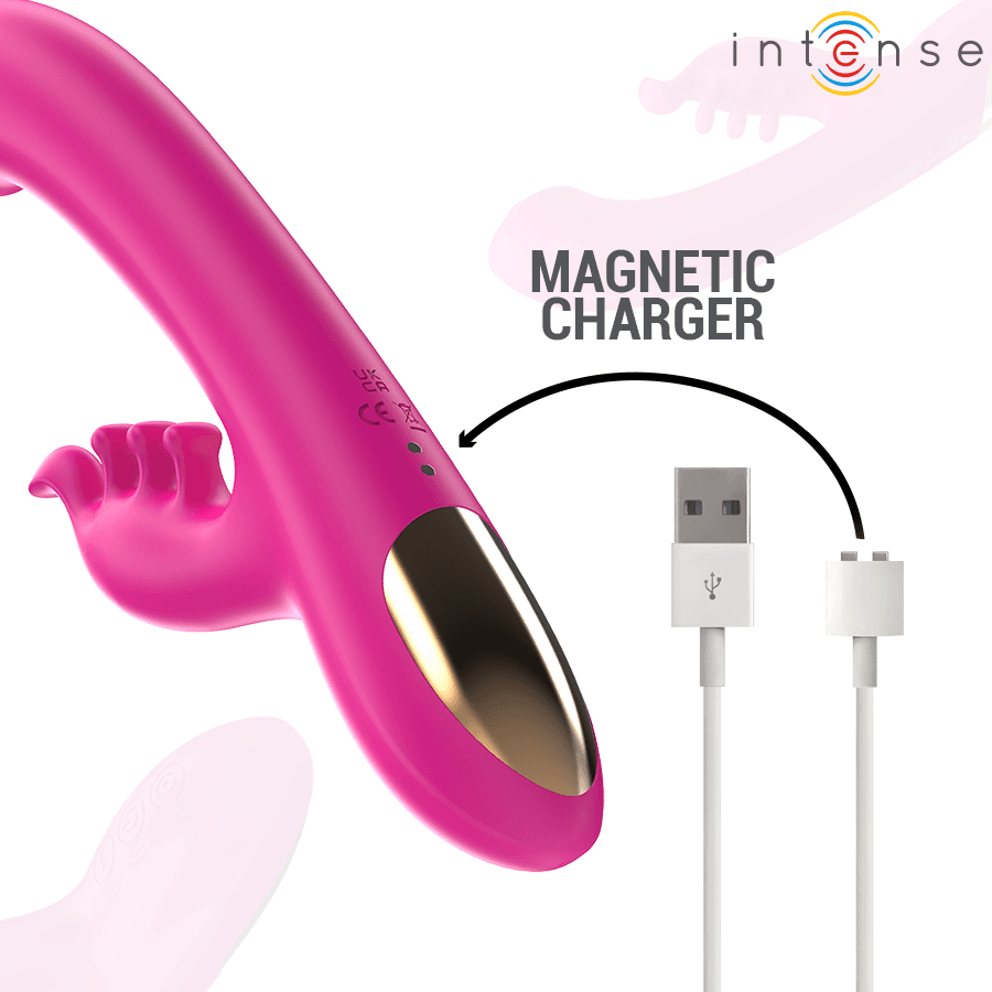 INTENSE - CHRISTINA VIBRATORE MULTIFUNZIONE RABBIT 22,5 CM ROSA in Vibratori Rabbit Desideria Shop - Latina, commercioVirtuoso.it