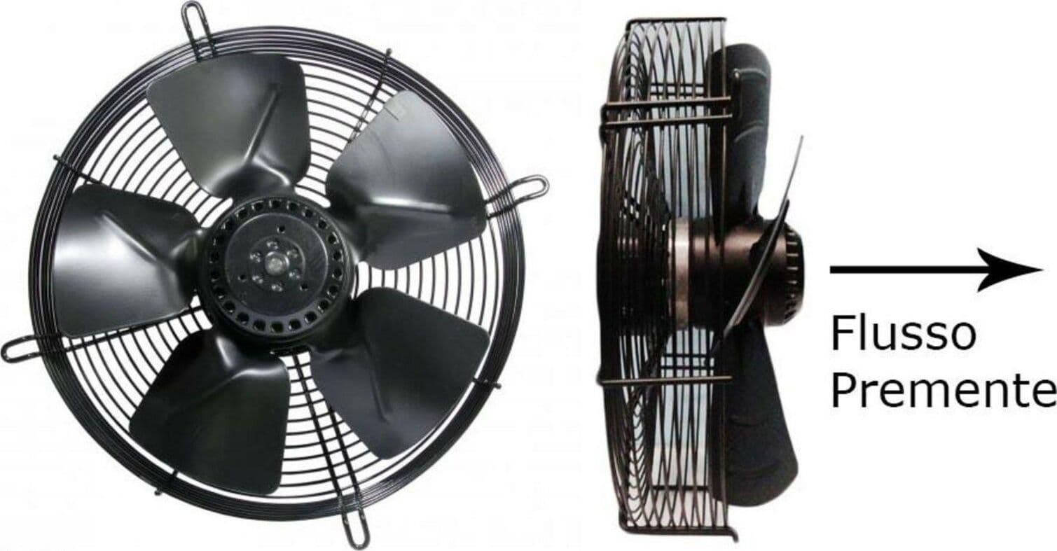 VENTILATORE ASSIALE CELLA FRIGORIFERA premente VENTOLA FRIGORIFERO Ø 350MM in prodotto EuroStore07 - Alatri, commercioVirtuoso.it
