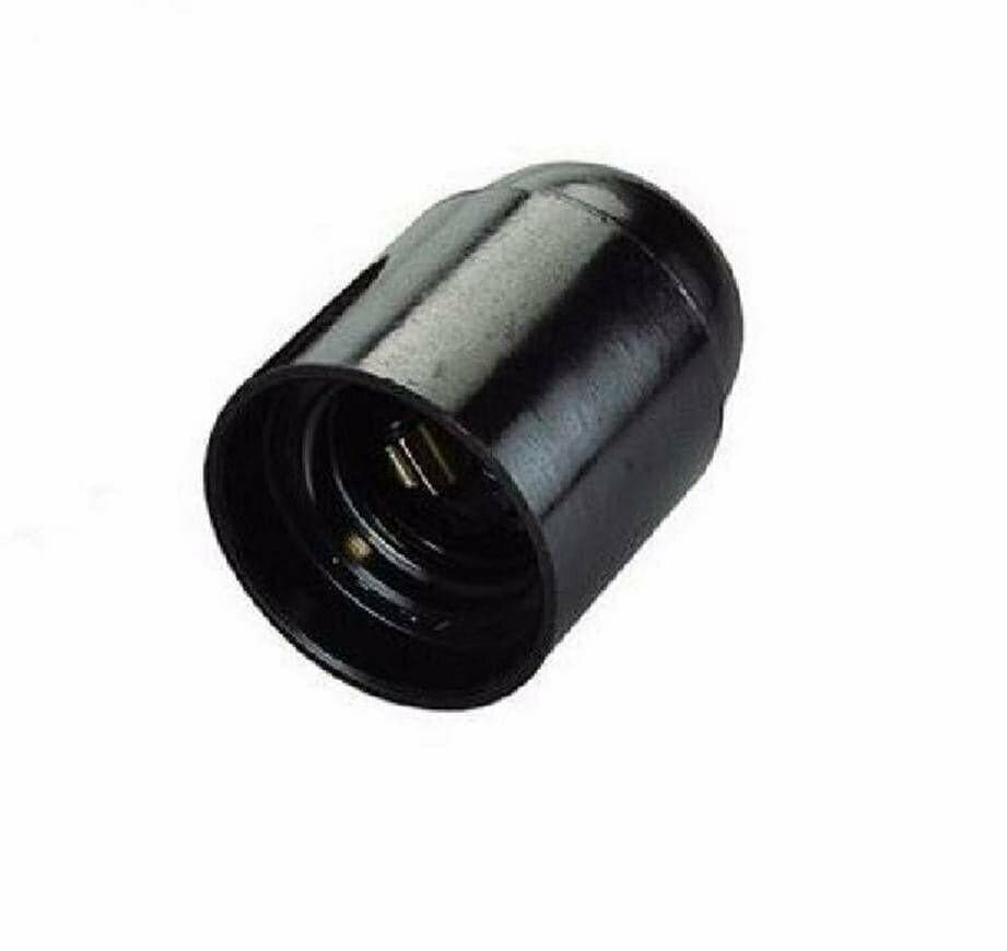 PORTALAMPADA E 27 COLORE NERO 1 PEZZO IN BAKELITE ATTACCO GRANDE FE 88893 in prodotto EuroStore07 - Alatri, commercioVirtuoso.it