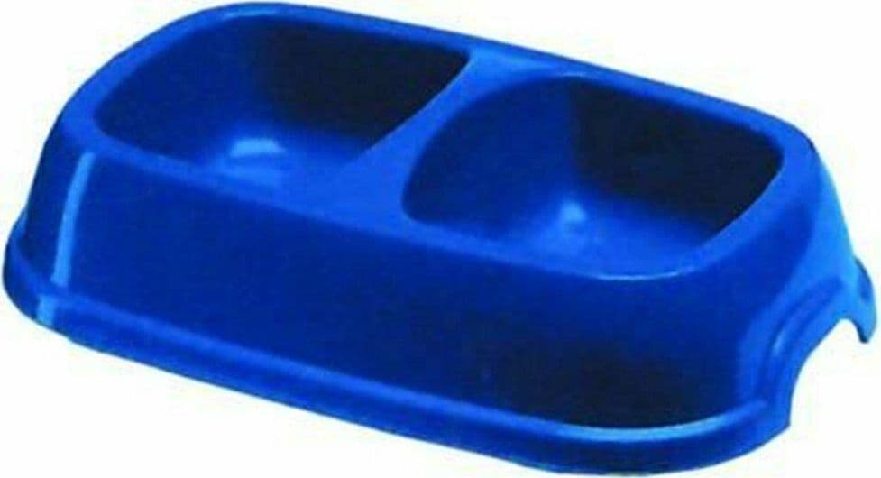CIOTOLA 2 VASCHE PER ANIMALI DOMESTICI ø CM.26x16x6h. -LT .0,3+LT.0,3 - PZ 6 in prodotto EuroStore07 - Alatri, commercioVirtuoso.it