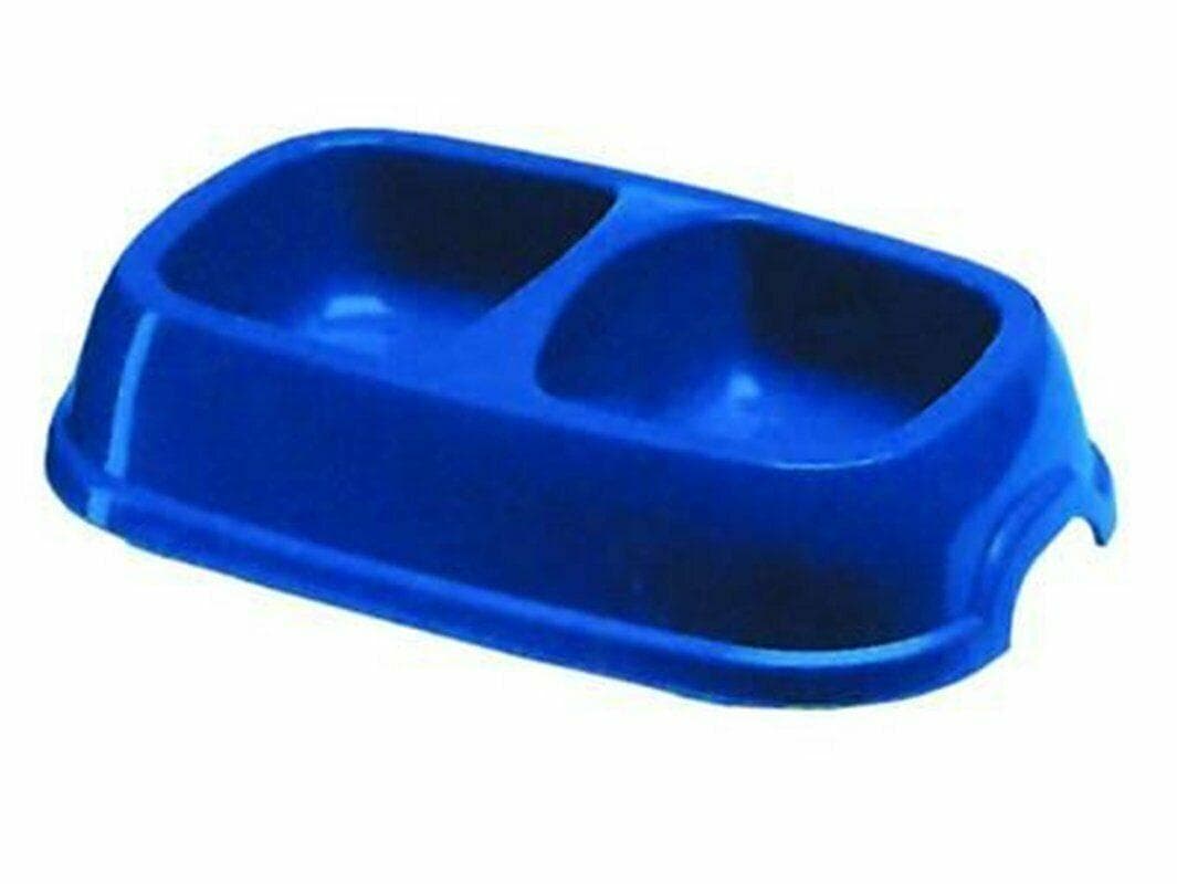 CIOTOLA 2 VASCHE PER ANIMALI DOMESTICI ø CM.26x16x6h. -LT .0,3+LT.0,3 - PZ 6 in prodotto EuroStore07 - Alatri, commercioVirtuoso.it