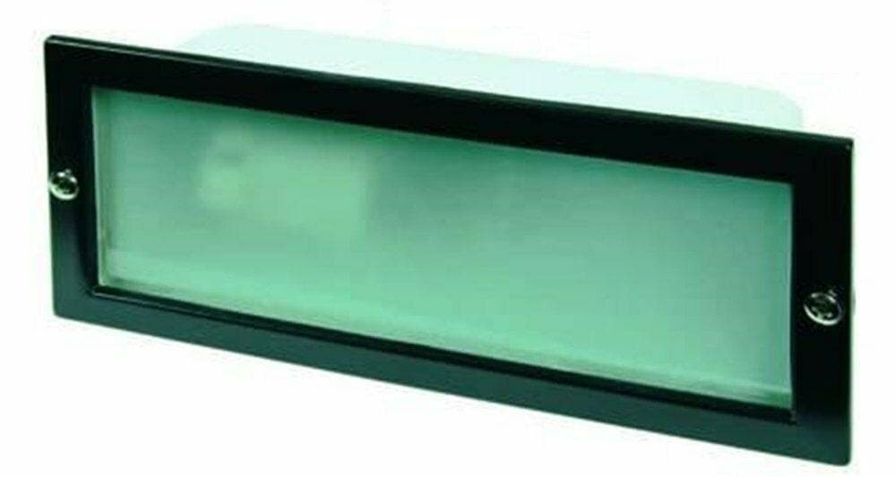 FARETTO NERO INCASSO RETTANGOLARI ALLUMINIO PER ESTERNO 23 X 100 FER 102858 in prodotto EuroStore07 - Alatri, commercioVirtuoso.it