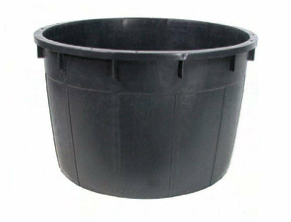 MASTELLO MASTELLONE TONDO SENZA MANICI NERO LT 285 ø cm.90x57h. FERR 122184 in prodotto EuroStore07 - Alatri, commercioVirtuoso.it