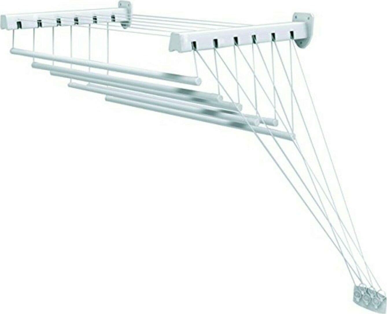 STENDIBIANCHERIA CM 140 X 43 STENDINO DA PARETE SOFFITTO FERR 332965 in prodotto EuroStore07 - Alatri, commercioVirtuoso.it