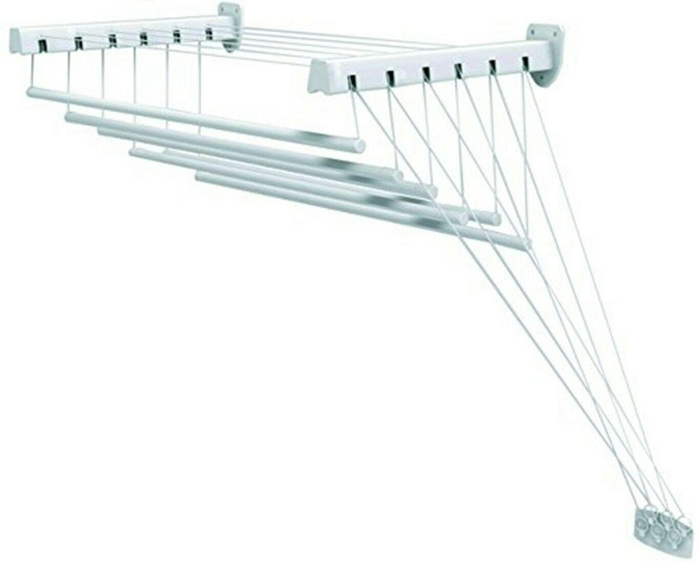 STENDIBIANCHERIA CM 140 X 43 STENDINO DA PARETE SOFFITTO FERR 332965 in prodotto EuroStore07 - Alatri, commercioVirtuoso.it