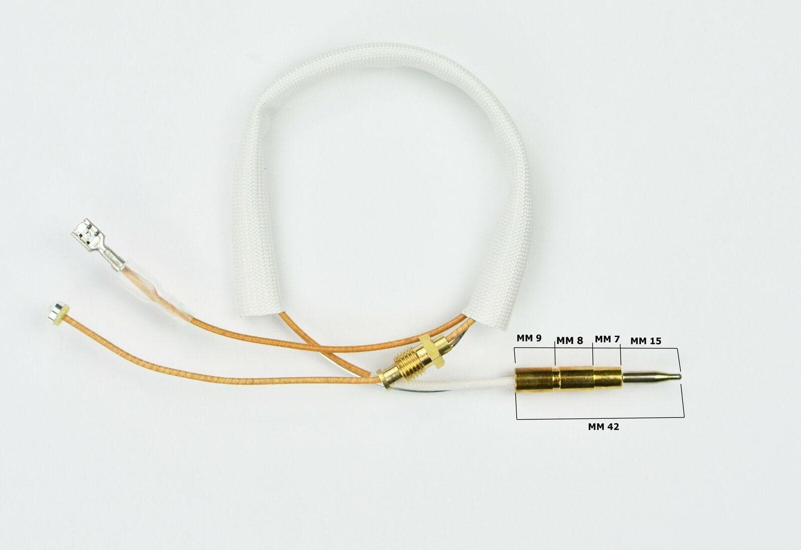 TERMOCOPPIA LUNGA CM 35 PER STUFE A FUNGO A GAS DA RISCALDAMENTO ESTERNO TC35 in prodotto EuroStore07 - Alatri, commercioVirtuoso.it