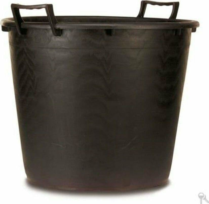 MASTELLO LT 32 + MANICI NERO VASO SECCHIO EDILIZIA GIARDINO FERR 243049 in prodotto EuroStore07 - Alatri, commercioVirtuoso.it