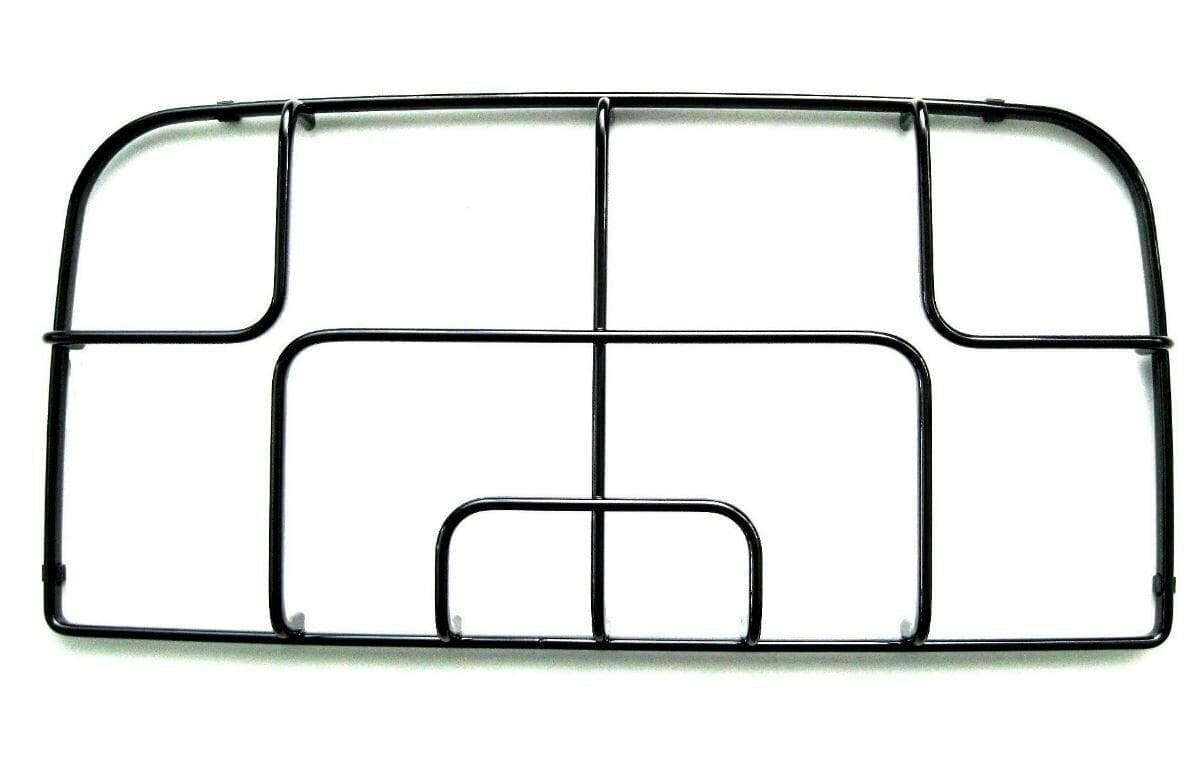 INDESIT GRIGLIA PER CUCINA A GAS NERA 2 FUOCHI 450 X 220 mm NO ORIGINALE P 2769 in prodotto EuroStore07 - Alatri, commercioVirtuoso.it