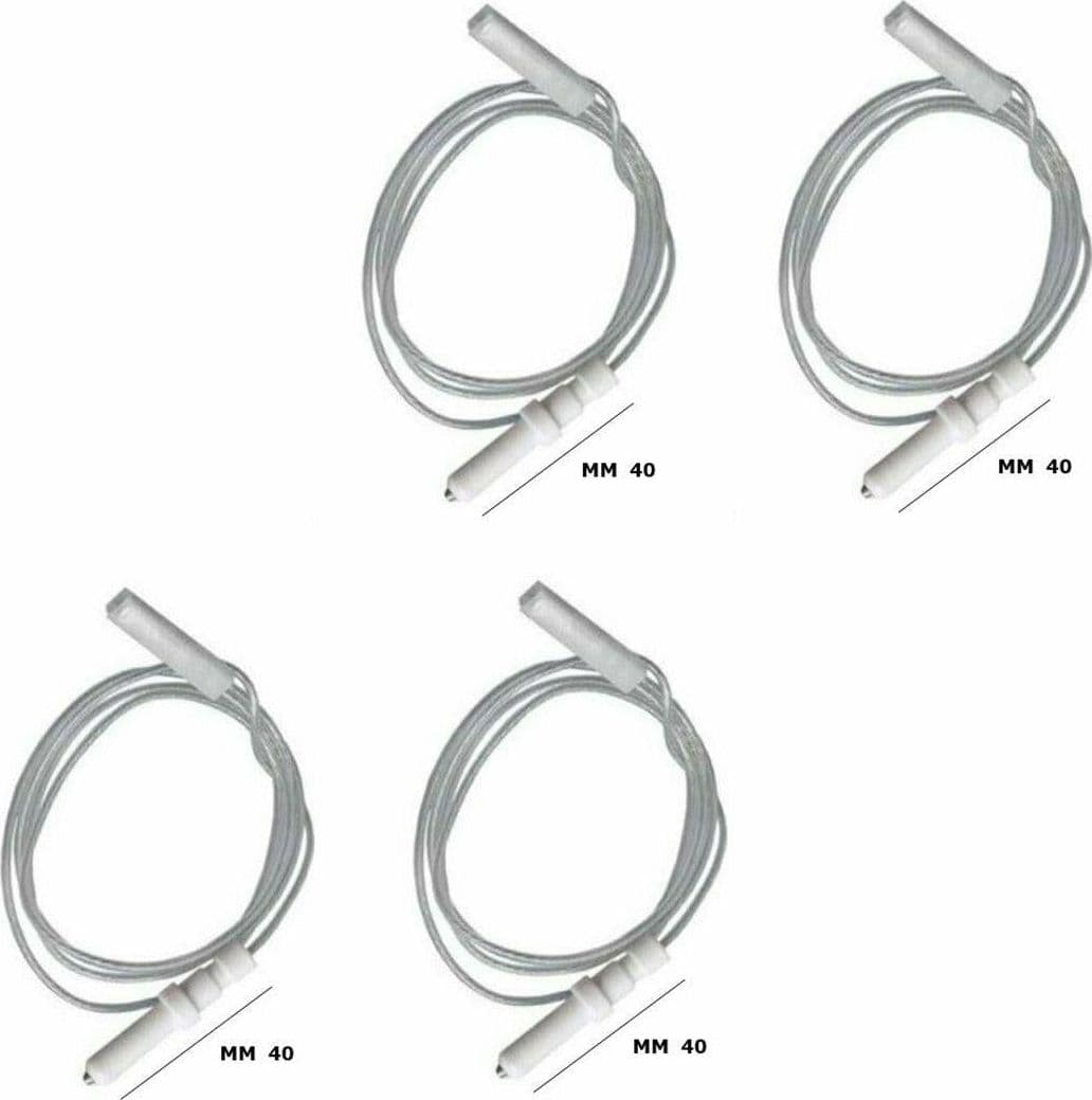 4 PEZZI ARISTON NARDI GERMANIA INDESIT CANDELETTA ACCENSIONE CUCINA MM 40 41.2 in prodotto EuroStore07 - Alatri, commercioVirtuoso.it
