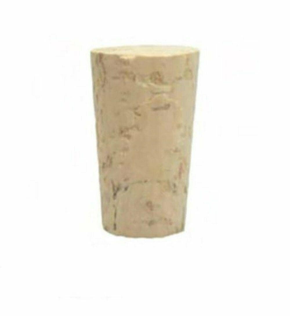TAPPO TAPPI IN SUGHERO CONICO 100 PZ ø MM .18/23x40 h. FERR 114752 in prodotto EuroStore07 - Alatri, commercioVirtuoso.it