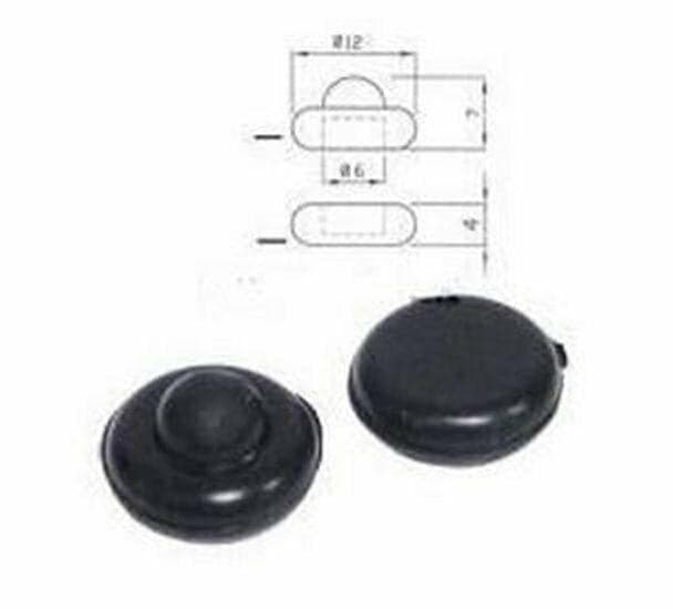 GOMMINO ANTIGRAFFIO PER GRIGLIA CUCINA GAS 4 PZ WHIRLPOOL IGNIS COD P007 in prodotto EuroStore07 - Alatri, commercioVirtuoso.it