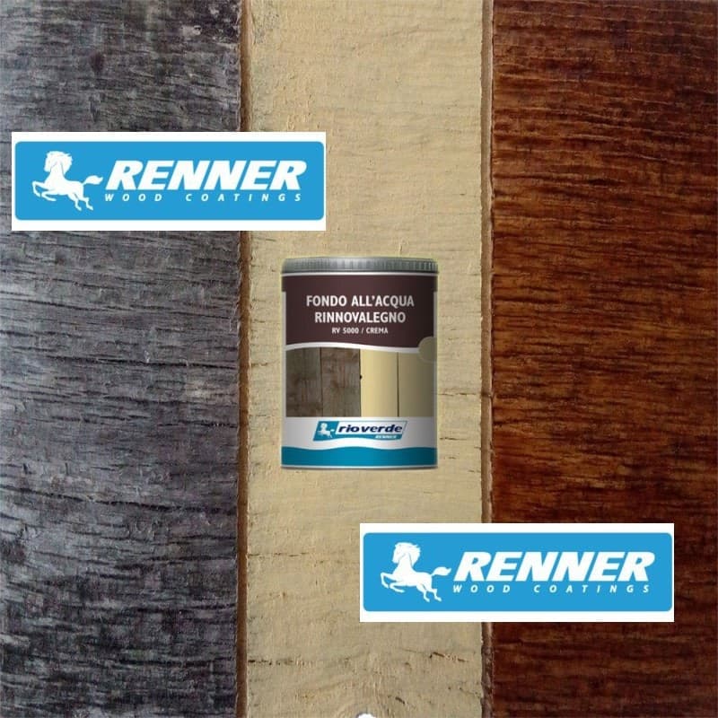 Renner RV 5000 750ml fondo all'acqua rinnovalegno color crema in Vernice Aloiserw.com - Altomonte, commercioVirtuoso.it