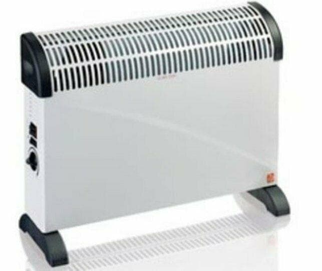 CALDOBAGNO TERMOCONVETTORE + VENTOLA STUFA ELETTRICA VENTILATA FER 61599 in prodotto EuroStore07 - Alatri, commercioVirtuoso.it