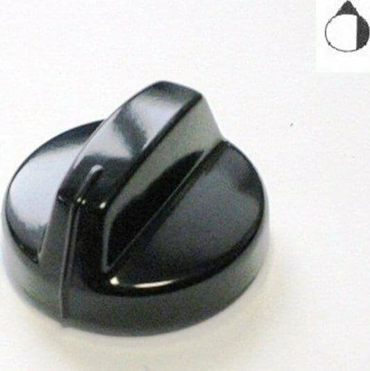 MANOPOLA ADATTA CUCINA WHIRLPOOL IGNIS IMBOCCO 6 MM NERA 1 PEZZO M 2545 in prodotto EuroStore07 - Alatri, commercioVirtuoso.it