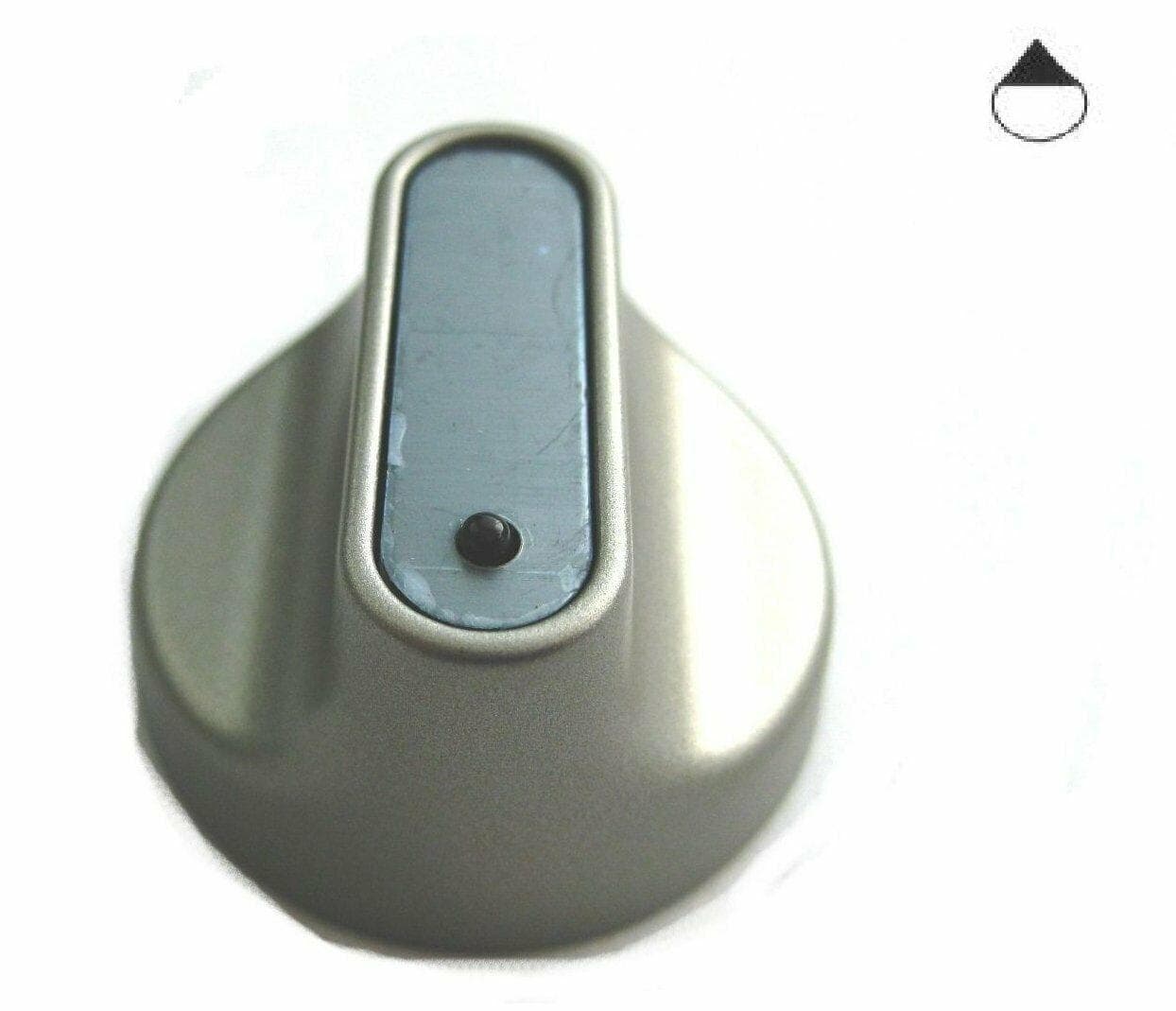 MANOPOLA ADATTA CUCINA INOX WHIRLPOOL IGNIS IMBOCCO 6 MM 1 PEZZO M 2548 in prodotto EuroStore07 - Alatri, commercioVirtuoso.it