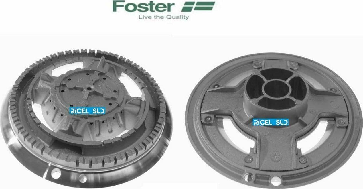 FOSTER BRUCIATORE TRIPLA CORONA ULTRARAPIDO ATTACCO LARGO B 3623 in prodotto EuroStore07 - Alatri, commercioVirtuoso.it