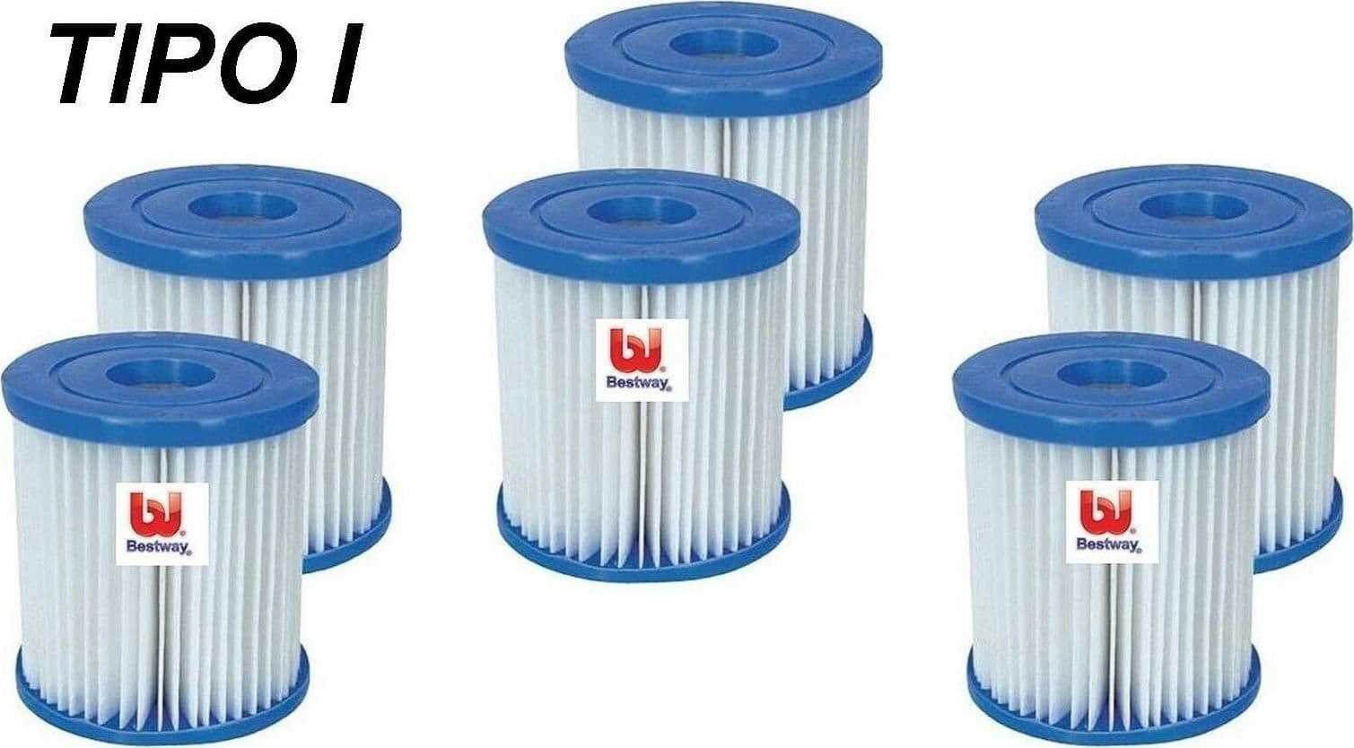 FILTRO CARTUCCIA POMPA PISCINA MAX 1249 LT TIPO I -BESTWAY 58093 FERR 260282 in prodotto EuroStore07 - Alatri, commercioVirtuoso.it