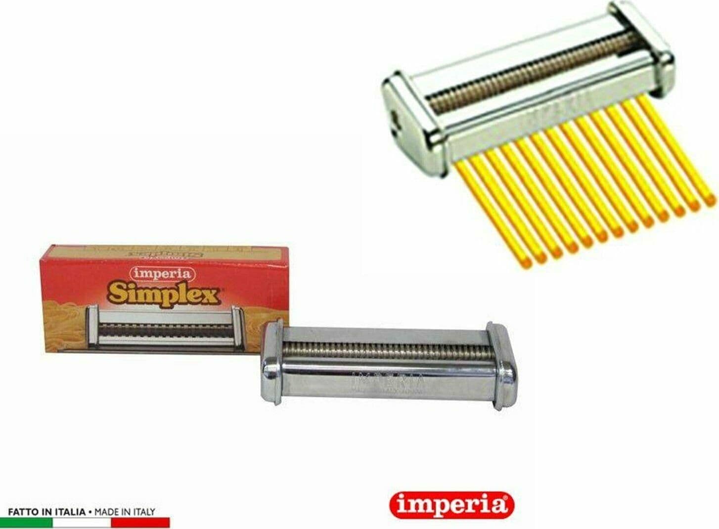 IMPERIA ACCESSORIO SIMPLEX 150 T. SPAGHETTI MM.2 IN ACCIAIO FER 321891 in prodotto EuroStore07 - Alatri, commercioVirtuoso.it